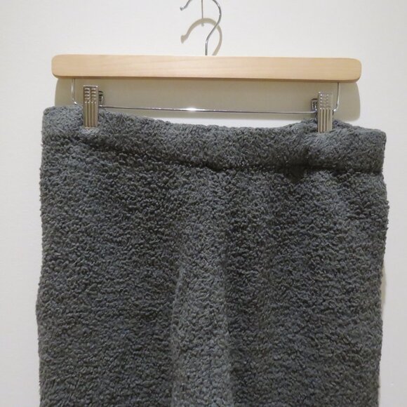 SKIMS Cozy Knit Jogger Sweatpants in Smoke Gray Lounge Comfort Minimalist Size L - Picture 10 of 13